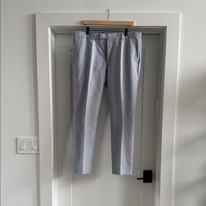 Banana Republic Seersucker Dress Pants
